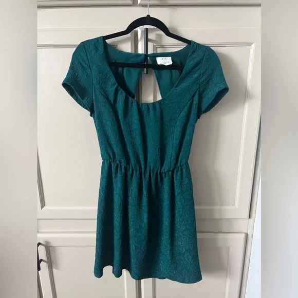 Pins & Needles | Dresses | Pins And Needles Emerald Green Dress | Poshmark